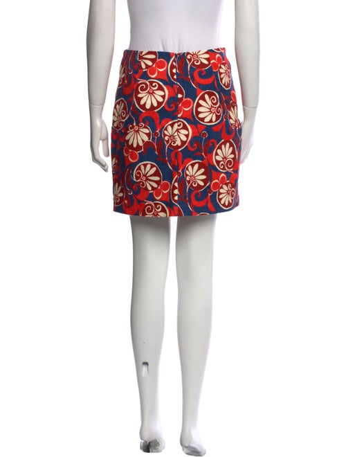 La DoubleJ Floral Print Mini Skirt