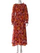 La DoubleJ Floral Print Long Dress