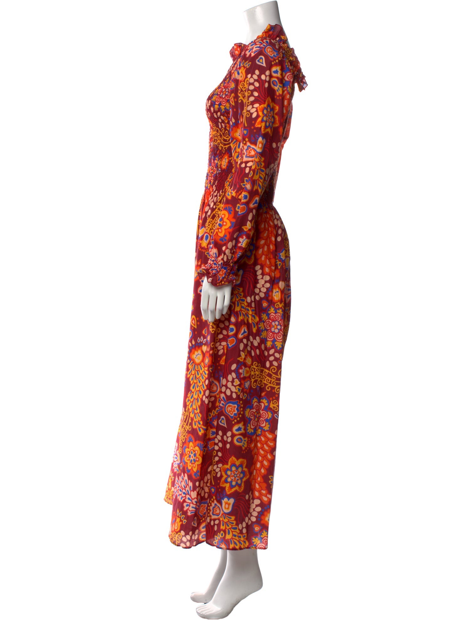 La DoubleJ Floral Print Long Dress