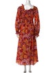 La DoubleJ Floral Print Long Dress