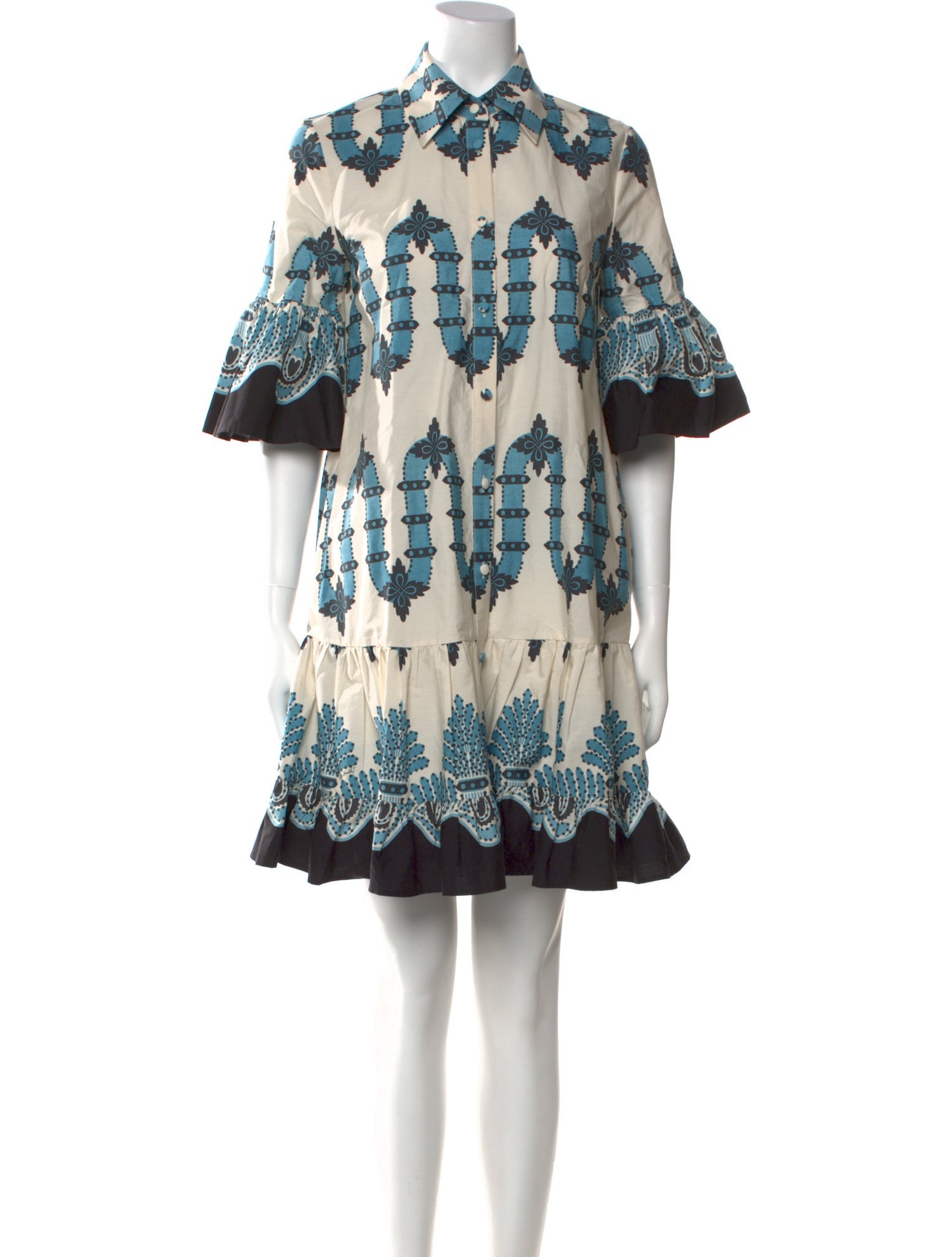 La DoubleJ Printed Mini Dress