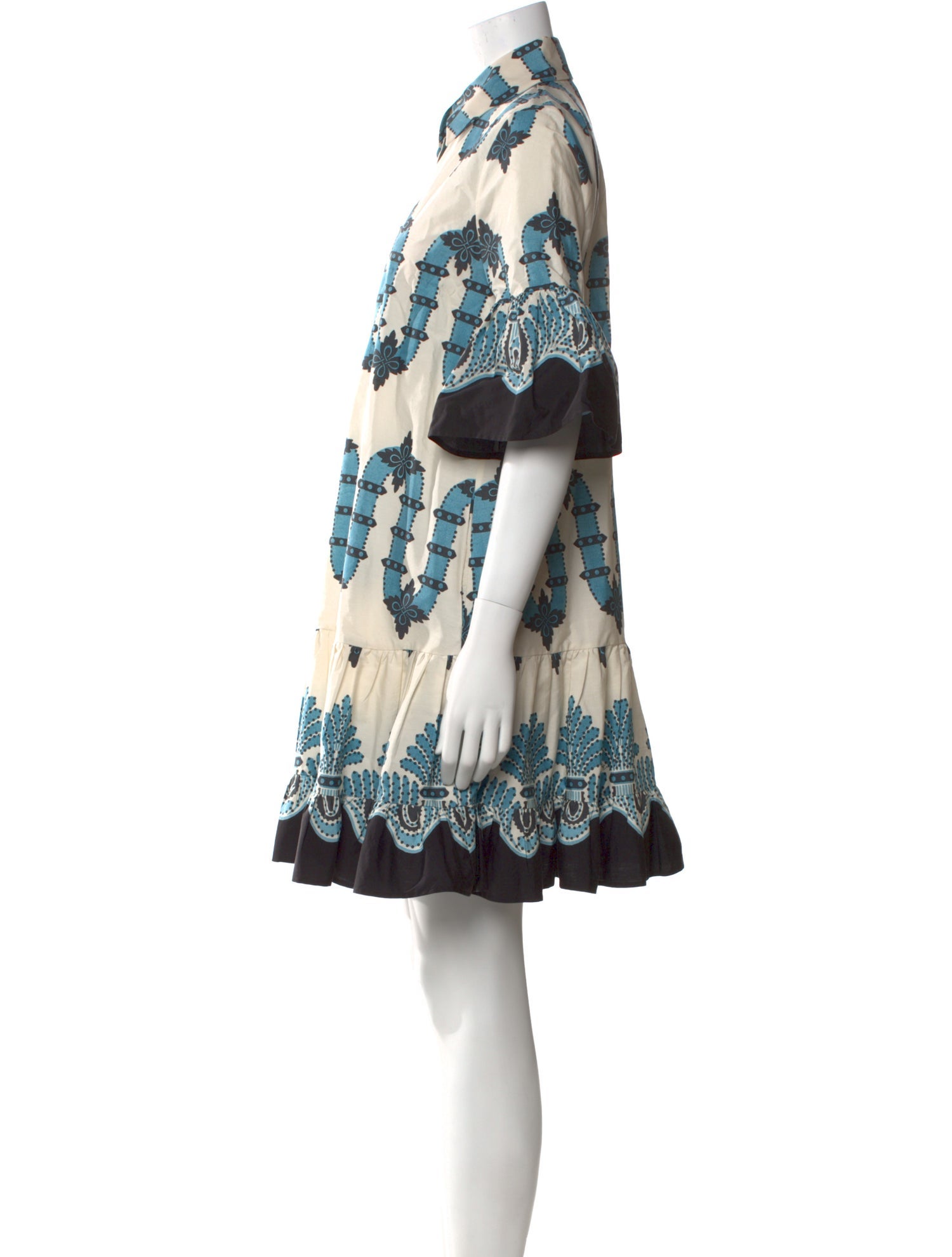 La DoubleJ Printed Mini Dress