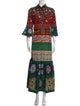 La DoubleJ Printed Long Dress