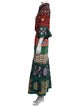 La DoubleJ Printed Long Dress