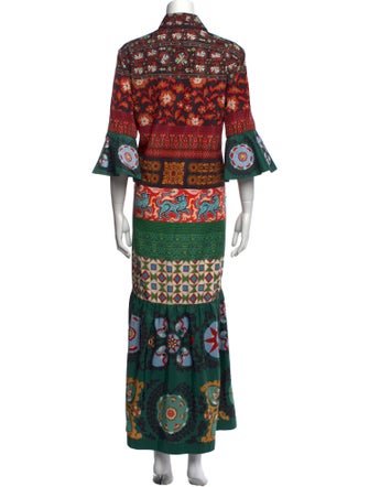 La DoubleJ Printed Long Dress