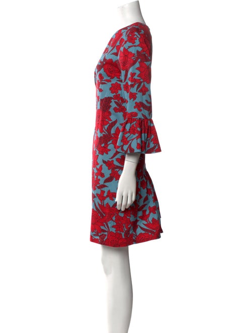 La DoubleJ Floral Print Knee-Length Dress