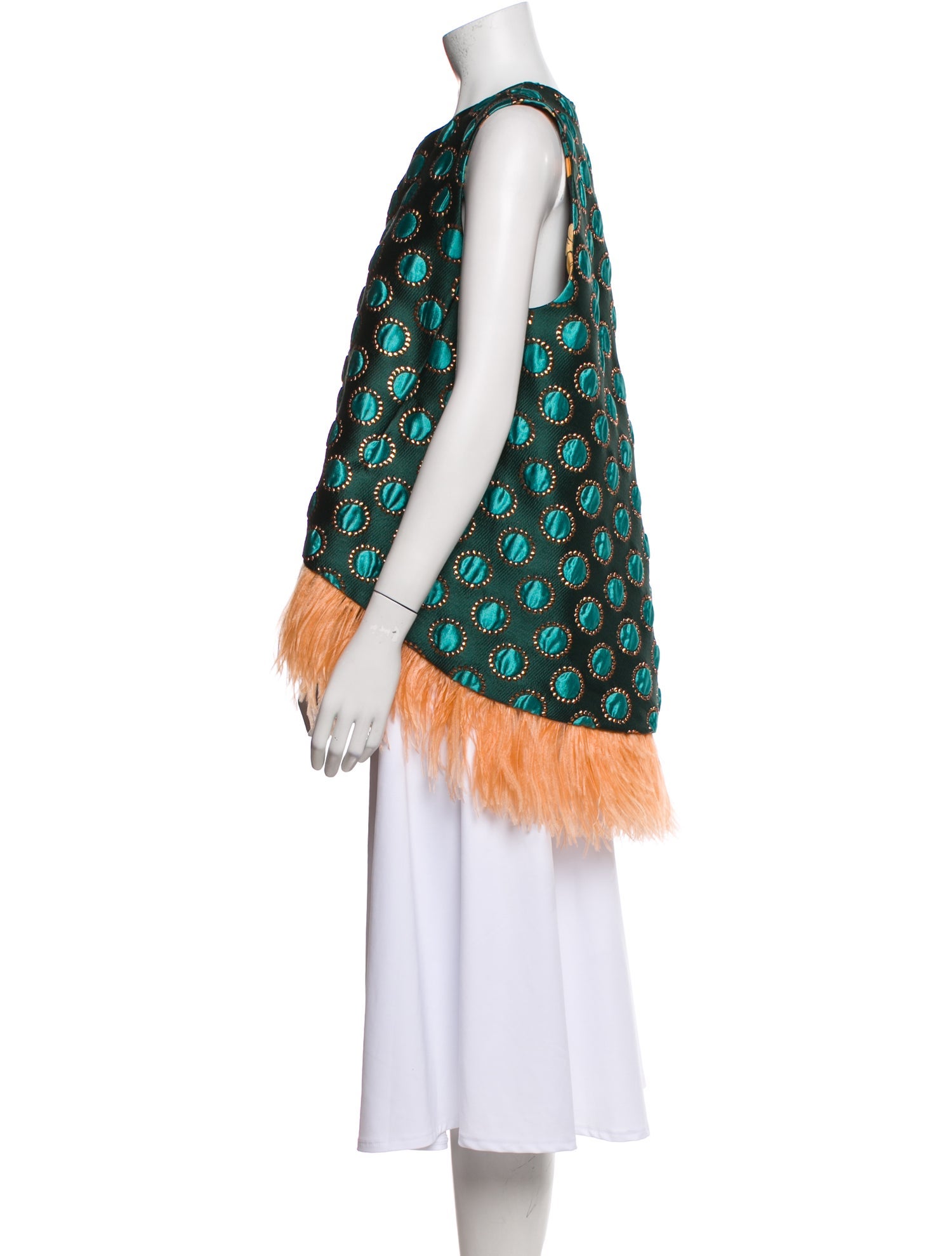 La DoubleJ Printed Crew Neck Tunic