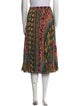 La DoubleJ Printed Midi Length Skirt