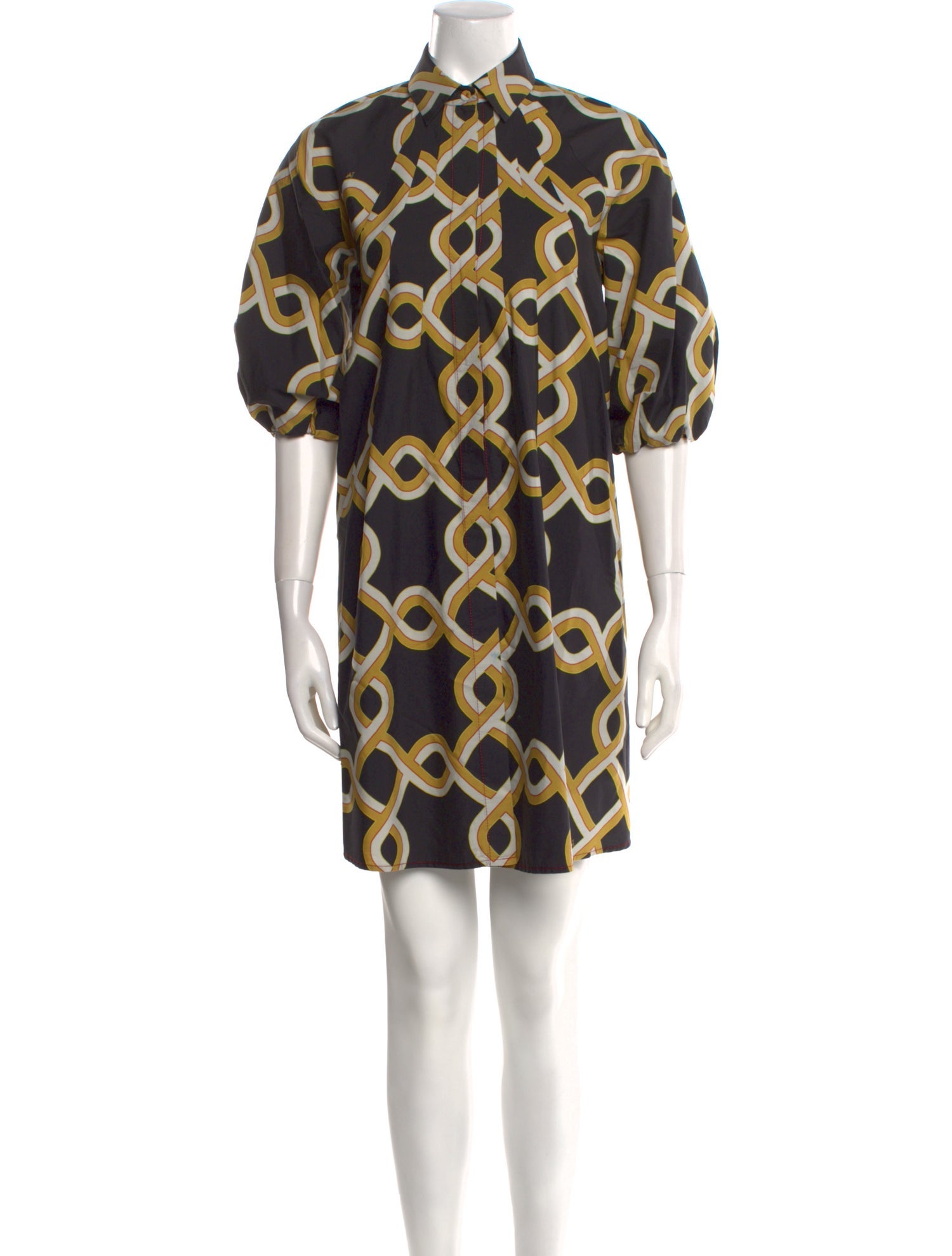 La DoubleJ Printed Mini Dress