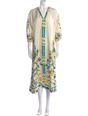 La DoubleJ Printed Long Dress