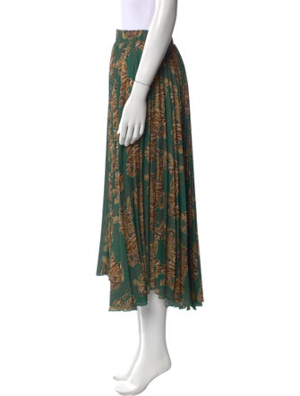 La DoubleJ Printed Midi Length Skirt