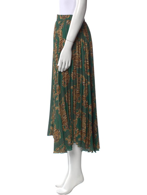 La DoubleJ Printed Midi Length Skirt