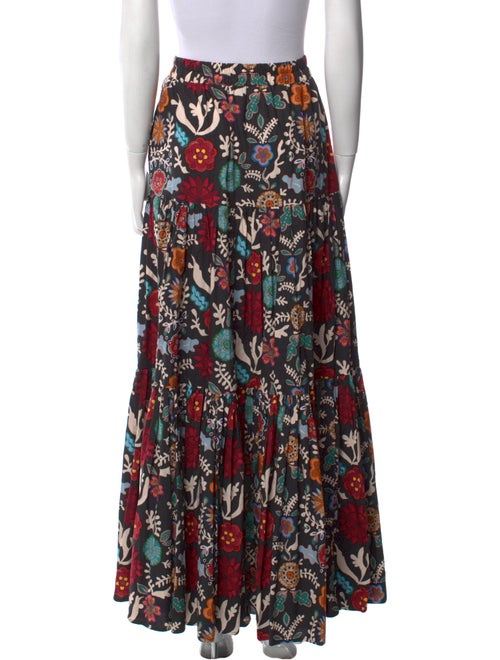 La DoubleJ Floral Print Long Skirt