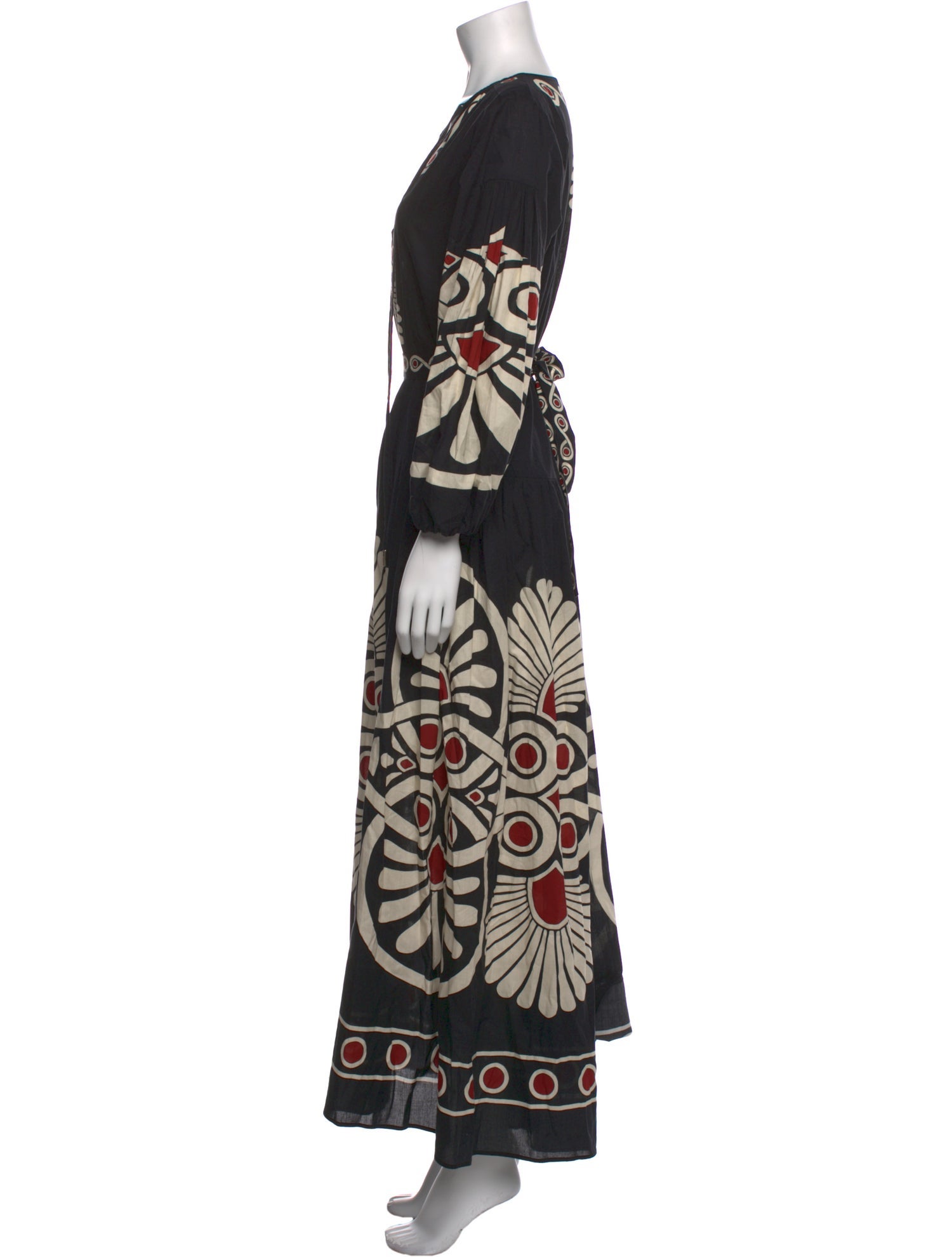 La DoubleJ Printed Long Dress