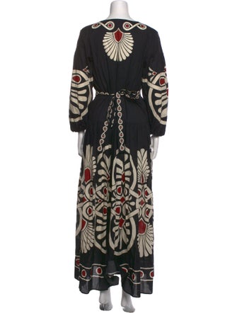 La DoubleJ Printed Long Dress