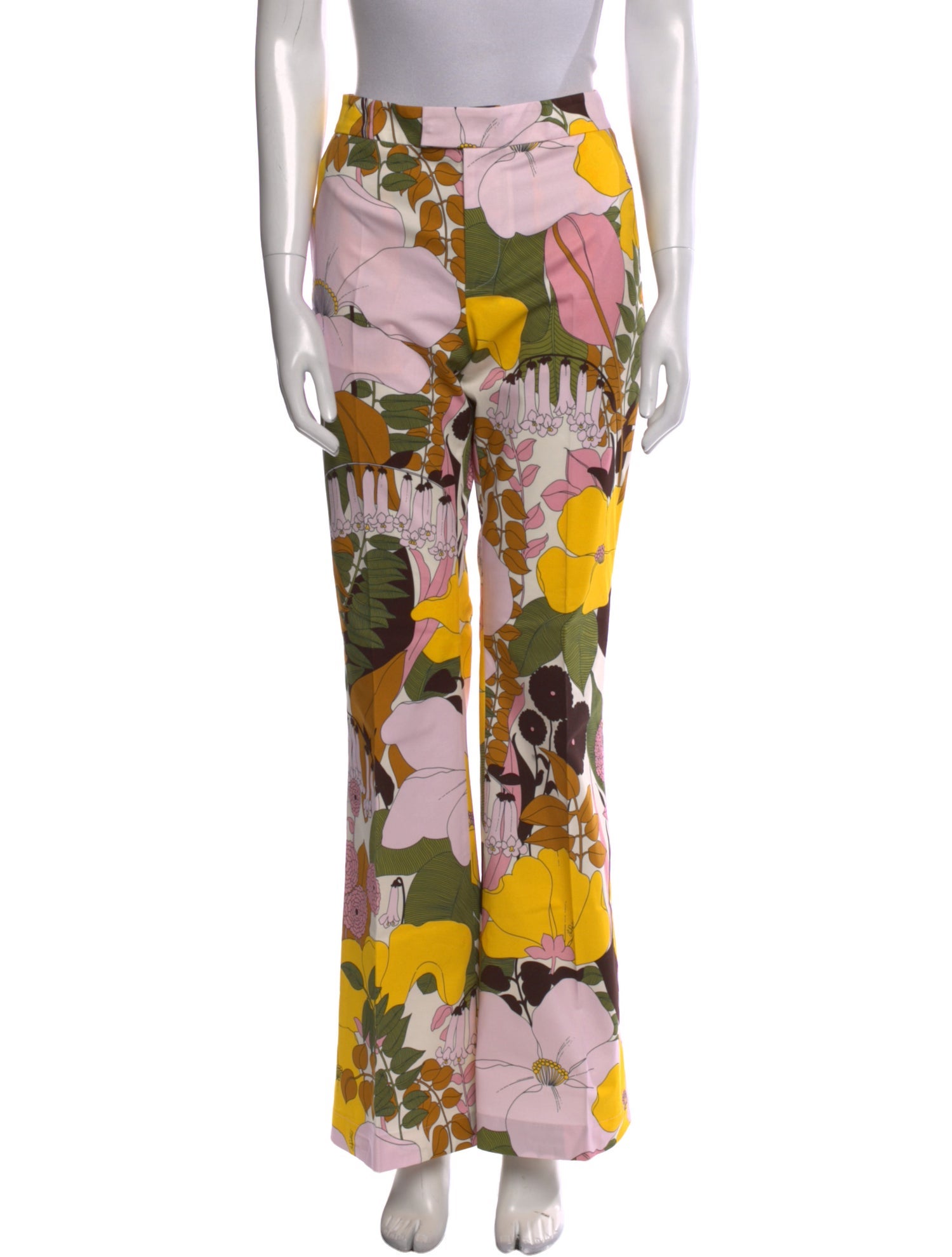 La DoubleJ Floral Print Wide Leg Pants w/ Tags