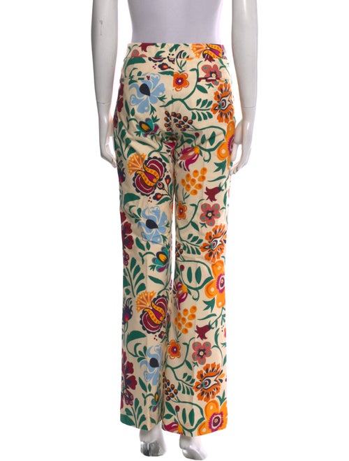 La DoubleJ Floral Print Wide Leg Pants