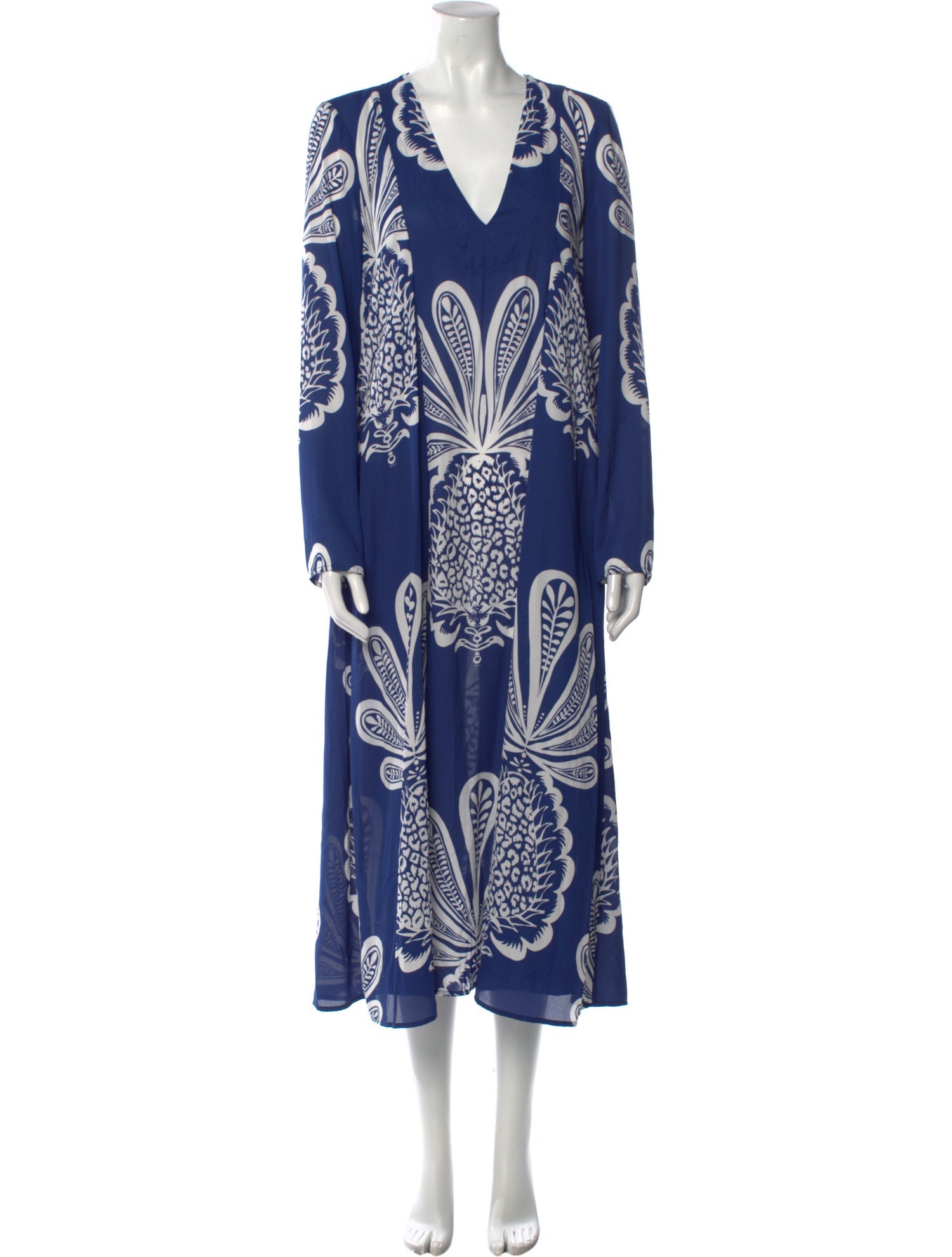 La DoubleJ Paisley Print Long Dress