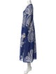 La DoubleJ Paisley Print Long Dress