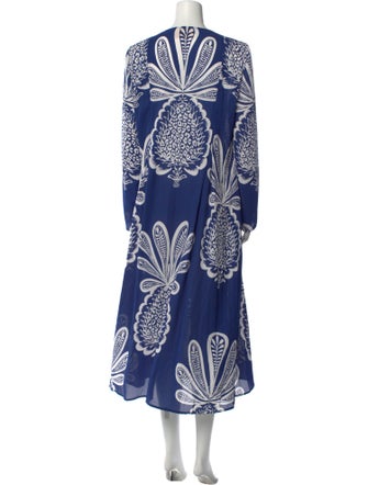La DoubleJ Paisley Print Long Dress