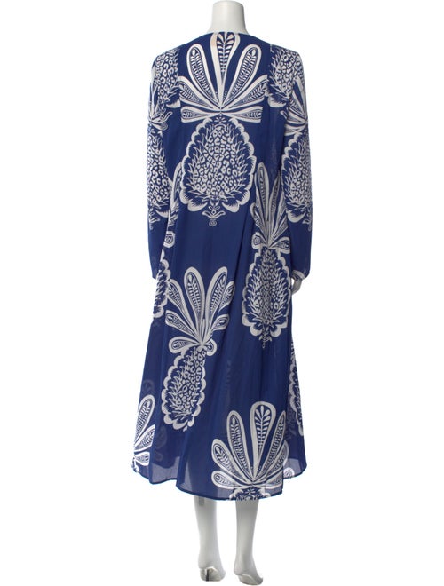 La DoubleJ Paisley Print Long Dress