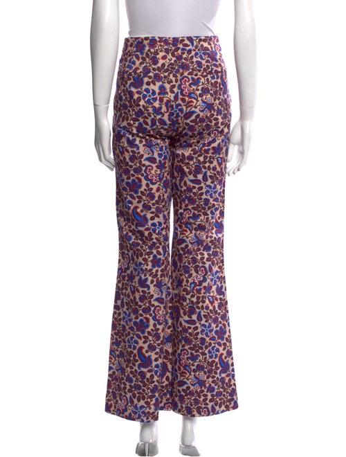 La DoubleJ Floral Print Wide Leg Pants