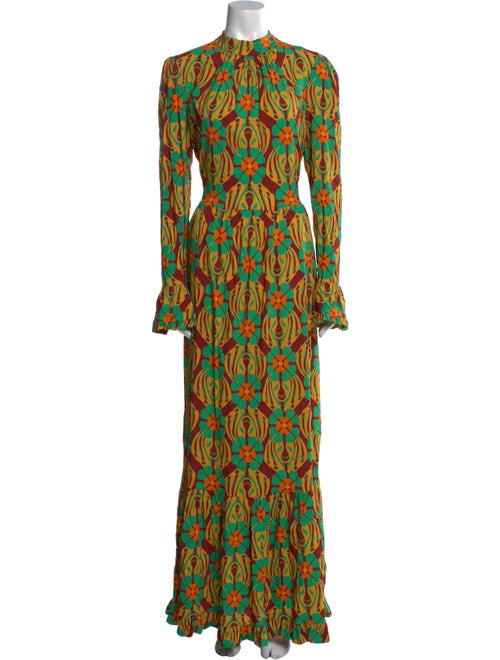 La DoubleJ Printed Long Dress