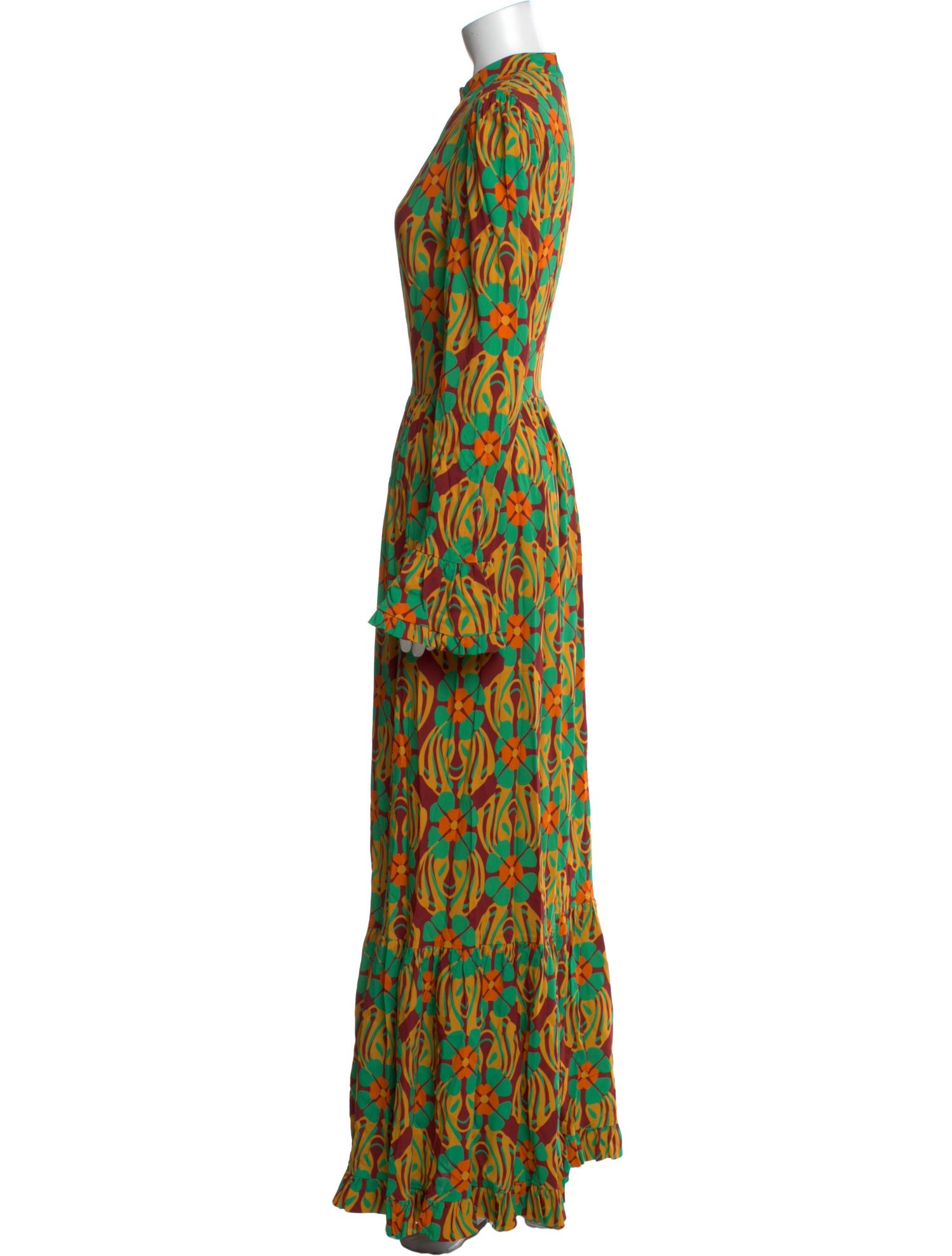 La DoubleJ Printed Long Dress