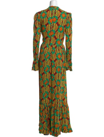 La DoubleJ Printed Long Dress