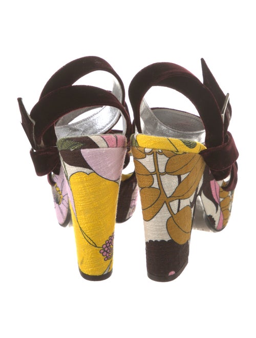 La DoubleJ Printed Sandals