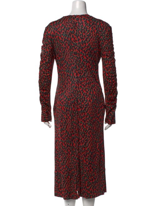 La DoubleJ Printed Midi Length Dress