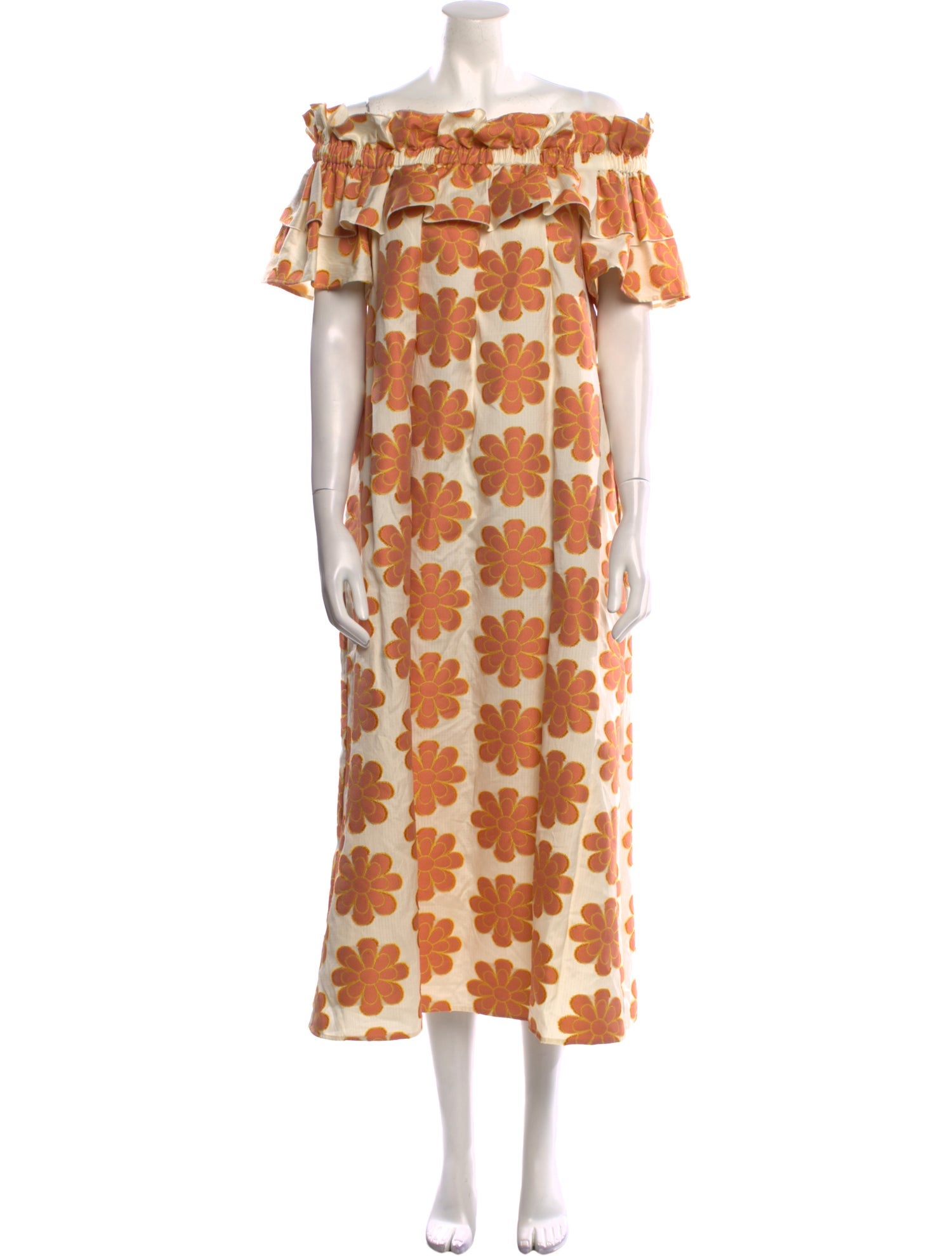 La DoubleJ Floral Print Long Dress