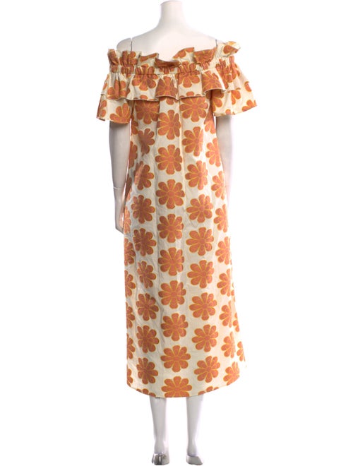 La DoubleJ Floral Print Long Dress