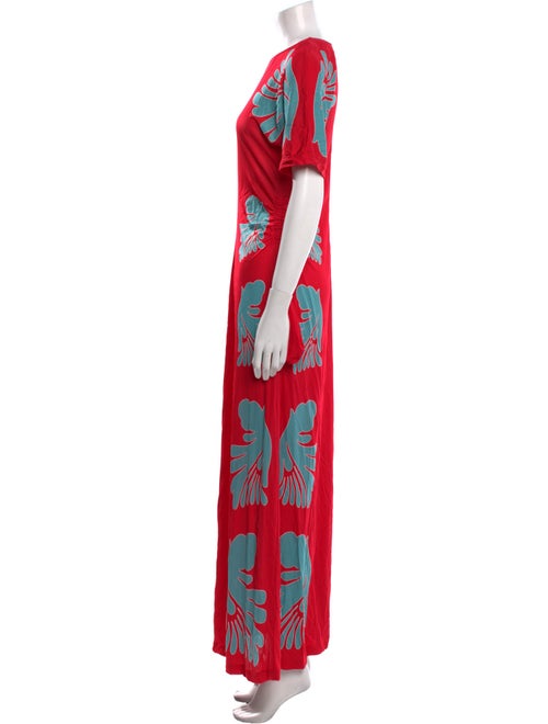 La DoubleJ Printed Long Dress