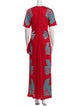 La DoubleJ Printed Long Dress
