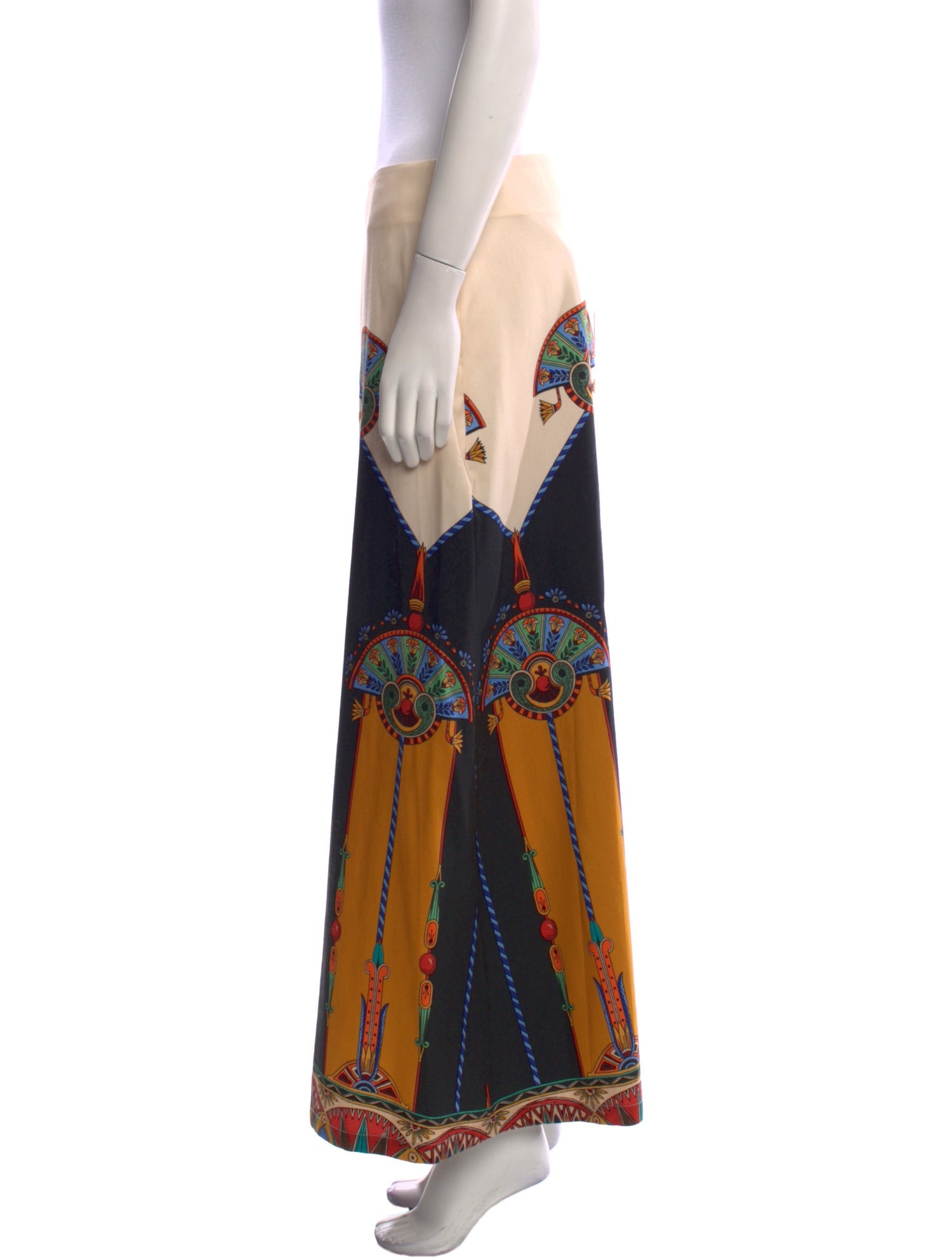 La DoubleJ Printed Midi Length Skirt