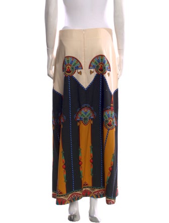 La DoubleJ Printed Midi Length Skirt