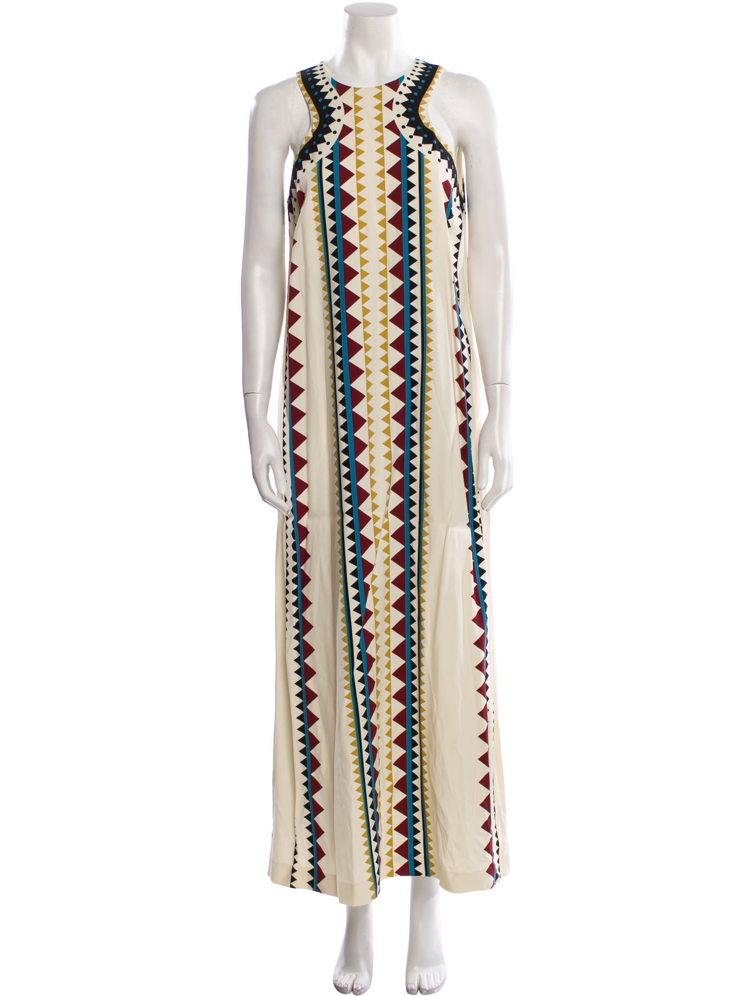 La DoubleJ Printed Long Dress w/ Tags