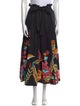 La DoubleJ Printed Midi Length Skirt
