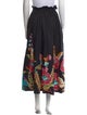 La DoubleJ Printed Midi Length Skirt