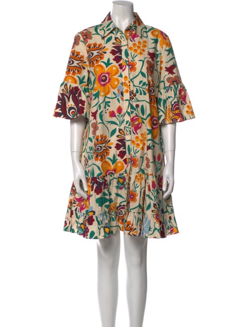 La DoubleJ Printed Midi Length Dress