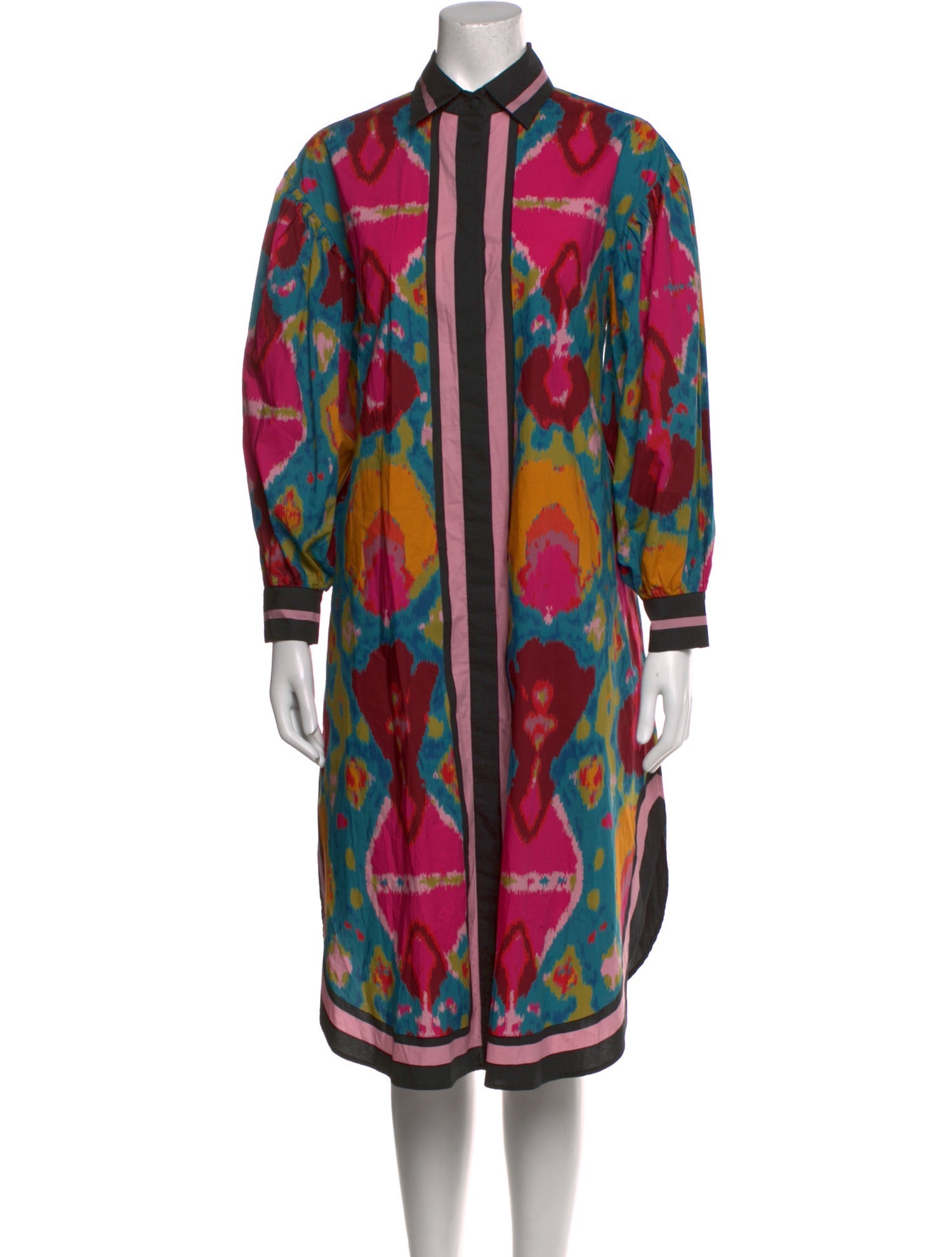 La DoubleJ Printed Midi Length Dress w/ Tags