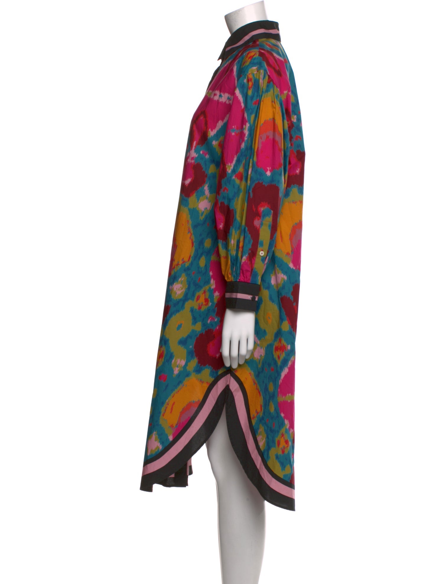 La DoubleJ Printed Midi Length Dress w/ Tags