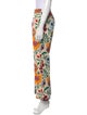 La DoubleJ Floral Print Wide Leg Pants
