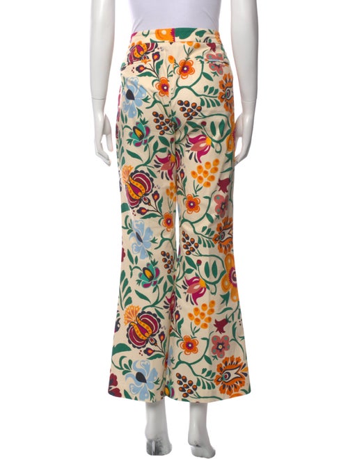 La DoubleJ Floral Print Wide Leg Pants