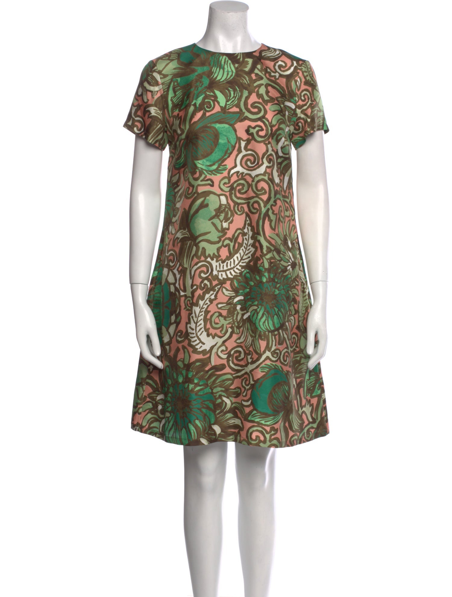 La DoubleJ Printed Mini Dress