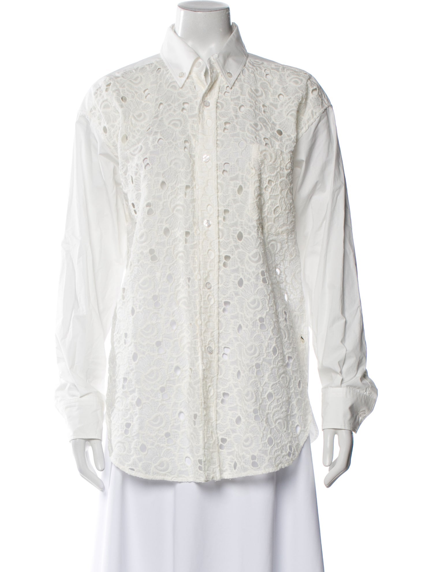 La DoubleJ Long Sleeve Button-Up Top