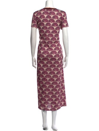 La DoubleJ Printed Long Dress
