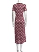 La DoubleJ Printed Long Dress