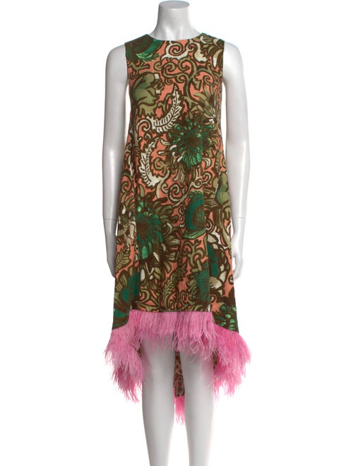 La DoubleJ Printed Knee-Length Dress